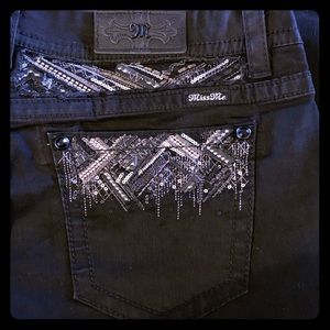 NWT black Miss Me skinny jean